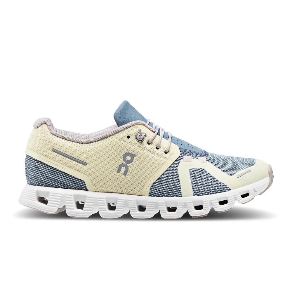 On Cloud 5 Combo‎ Women's Size 5 Ray Metal Yellow/Grey Running Shoes NEW